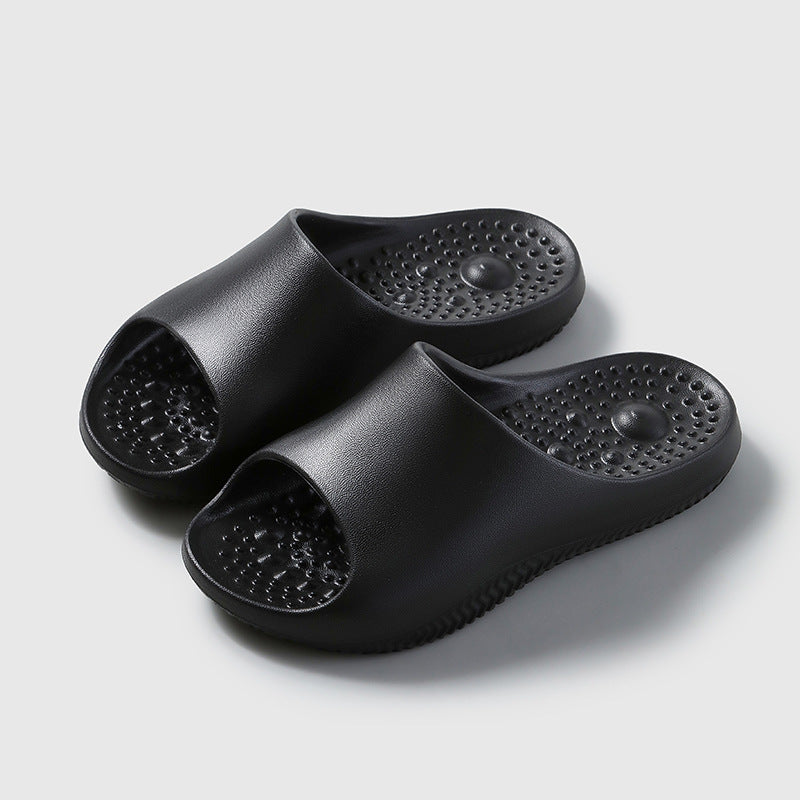 Anti-slip Home Slippers With Massage Sole Design Comfortable Non-slip House Shoes