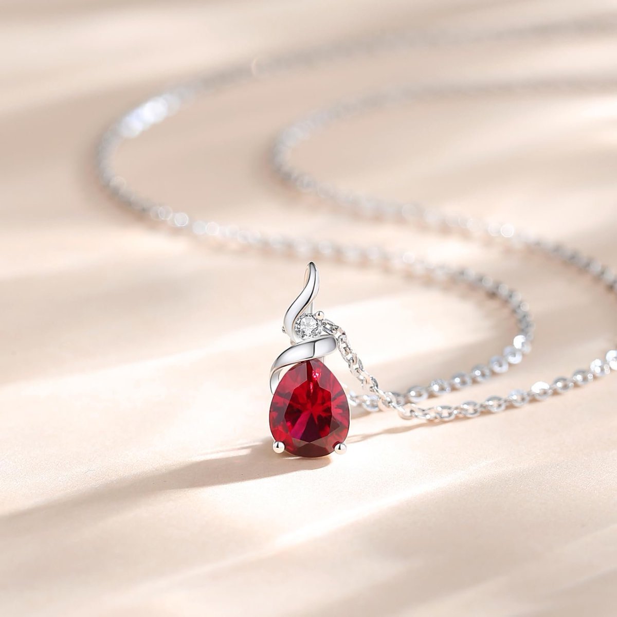 Birthstone Pendant Necklace