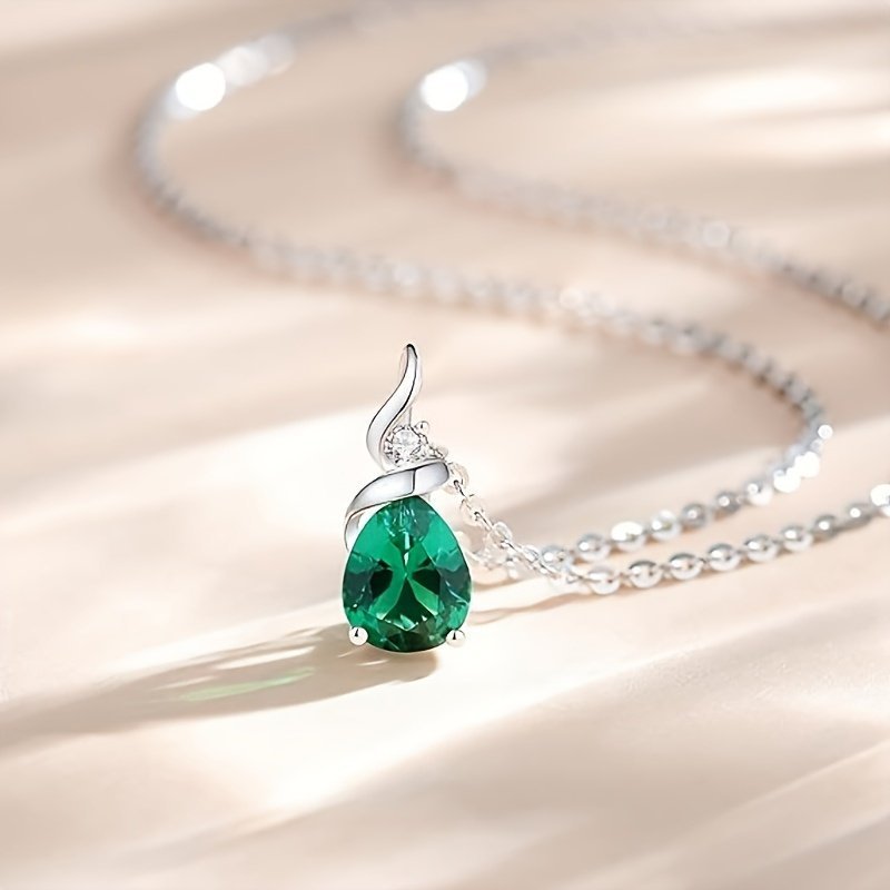 Birthstone Pendant Necklace